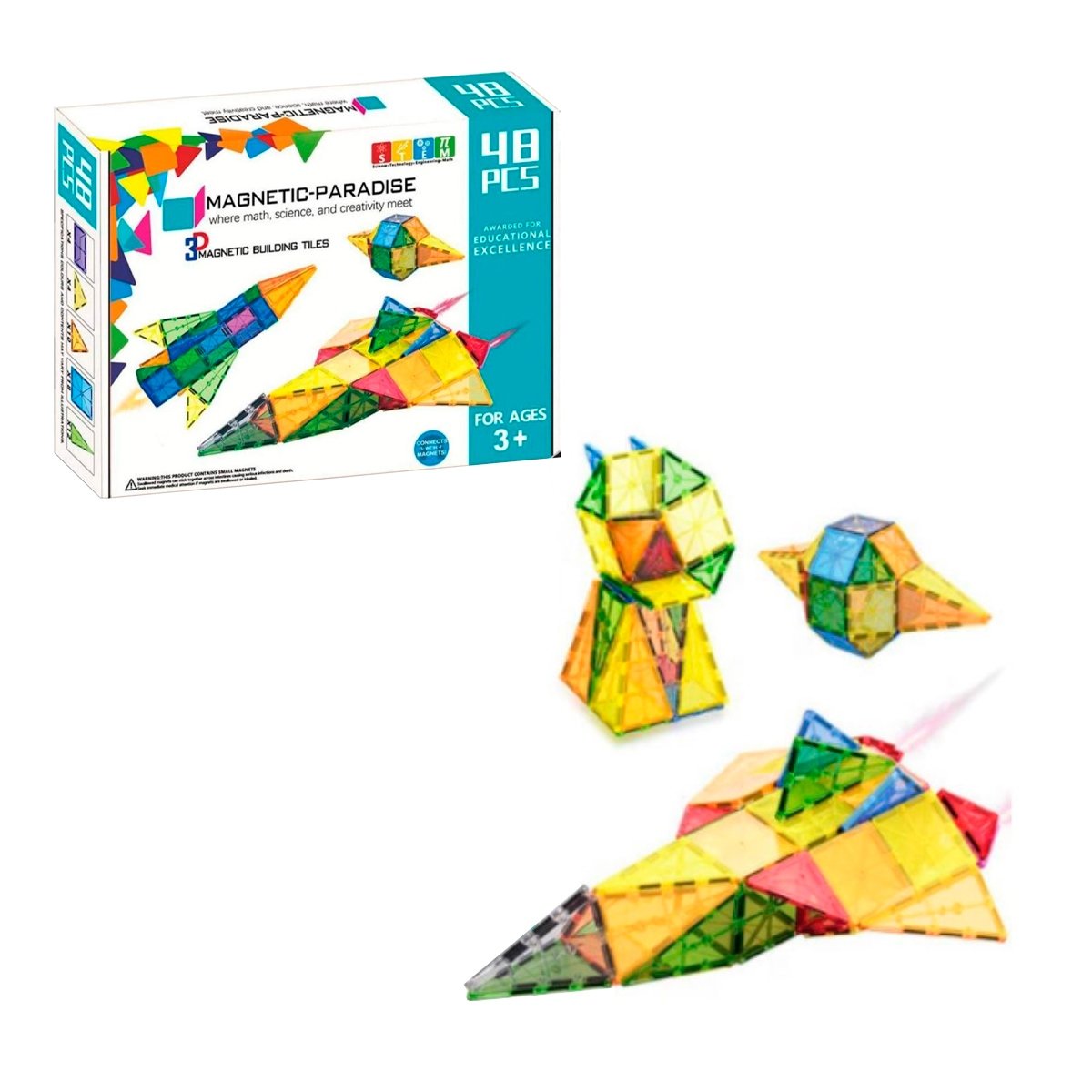 Magnetic Paradise 48 Pcs